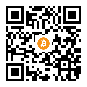 bitcoin:1MKXkvRm8WYdDhEnrZKbbA6NFtS6wYWsLU black Bitcoin QR code