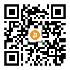 bitcoin:1MKttSMMLUUmNJJrGGWS6V1oVWxfCMWtJr black Bitcoin QR code