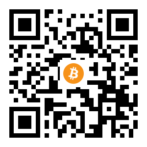 bitcoin:1MLVboRjFcZUALLvFdNYFGw6cnpupvaoKg black Bitcoin QR code