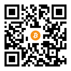 bitcoin:1MM1tRWpqQ3ba1fWo2HZJaqDbY9RHLq1ET black Bitcoin QR code
