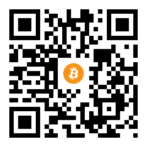 bitcoin:1MMQsDTXW3SnzB63DWWo9aLYJMmA2hEa5D black Bitcoin QR code