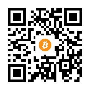 bitcoin:1MMWND7XKBpAS4oQtYCXDAsVYyanRH3Jve black Bitcoin QR code