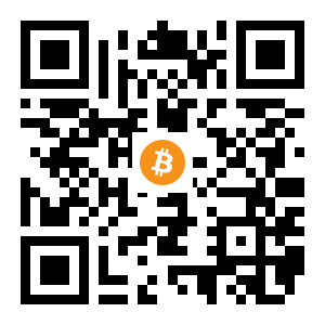 bitcoin:1MNFzAkdsQYcB6KGtmdqsJ7NwMoMjcdwAd black Bitcoin QR code