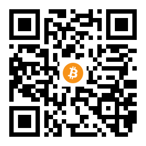 bitcoin:1MNf7fBub5wh9XjJv8PMFvTP4h4rAM8gdq black Bitcoin QR code