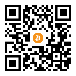 bitcoin:1MPStDkvNuoQo3BkVqL2dtyu62hNk8Bgn8 black Bitcoin QR code