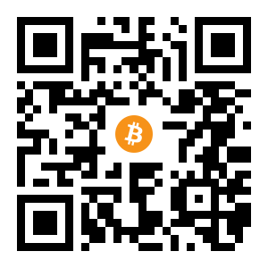 bitcoin:1MPtHxt4SrTgEY4XYEWuysPMYdYDJfBi5T black Bitcoin QR code