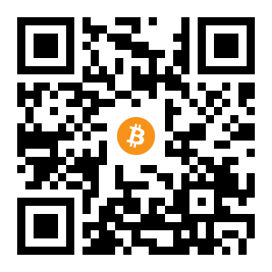 bitcoin:1MPxTuBzq8mAW4RAW2MQqUq9RbndxbhW1K black Bitcoin QR code