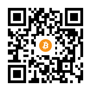 bitcoin:1MQBWYDgzb87B5rxAkCZ1UMUbwPUUhRZgu black Bitcoin QR code