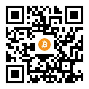 bitcoin:1MRR4rqcGCH5g5hG8JtbRPSzEoVsRnhUHV black Bitcoin QR code