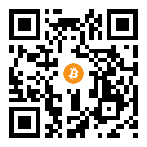 bitcoin:1MRTua3qJK7UyQoLUBCeLnU3Wn5TxhwDu2 black Bitcoin QR code