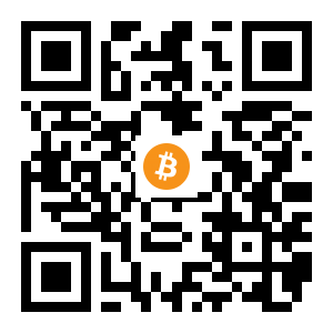 bitcoin:1MRdaRidfB6bERuwPKXWY6hwALG1BeGYLj black Bitcoin QR code