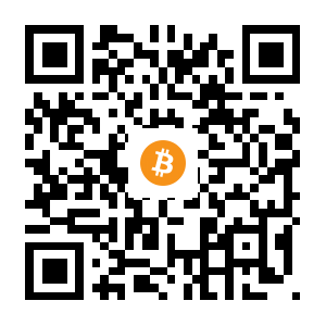 bitcoin:1MRecHcFmvy83x9agsNndEka92jHtJ3Y3X black Bitcoin QR code