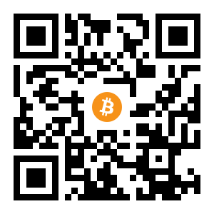 bitcoin:1MSS6hCDufsy4fEaX6uveQ9k2gK29yPnqm black Bitcoin QR code