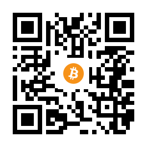 bitcoin:1MTCg4dSHJWAB7EfAh6QMzwJywvaeoWg1C black Bitcoin QR code