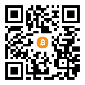 bitcoin:1MTdTvHF8ukp2nDFW8tWT3XXeCS2o1tajF black Bitcoin QR code