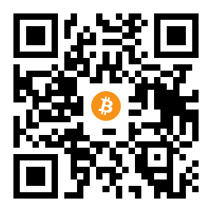 bitcoin:1MUNontcriGgr3J2YDbeTXuyw3tT7QzSrx black Bitcoin QR code