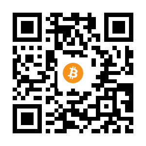 bitcoin:1MUSovCHZrW9kFDBnLehpAiAXLWoeYP89Q black Bitcoin QR code