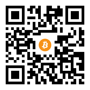 bitcoin:1MUkZzj4iDZMbStB4U8Bz6XPToS73qUEXV black Bitcoin QR code