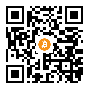 bitcoin:1MVVw2nAtAsJbDKsAL1G1W6fsoSRQVqf5V black Bitcoin QR code