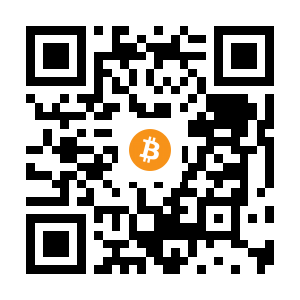 bitcoin:1MWJty6tFZEguxfDBwgi1q87GDdTXL4CSC black Bitcoin QR code