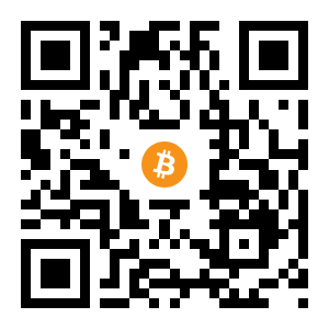 bitcoin:1MXD283CZf7ztNzN4DxQPANYdPKSqPcQMi black Bitcoin QR code