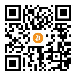 bitcoin:1MXE9DUXao9D32Sr7oM4WfEADxDi2VNuGA black Bitcoin QR code