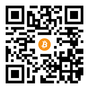 bitcoin:1MXMYeFCjgA91cfRqvAb3sggsSatZhg4fS black Bitcoin QR code