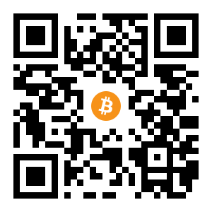 bitcoin:1MXqu23cjrV8wvig2cYAaCeNwFtgPk4vY6 black Bitcoin QR code