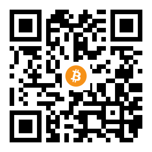 bitcoin:1MYHJug56DY81ydaVHe7PGCNbbfUXbBsma black Bitcoin QR code