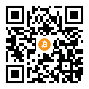 bitcoin:1MYRoa2X1icZ8PUNccSzLE4MoCBsCc8DRM black Bitcoin QR code