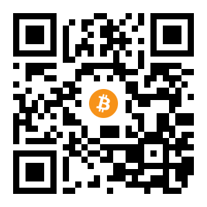 bitcoin:1MZXxaVx7sYj4CGon8XHnCxMc8vD9Dbym3 black Bitcoin QR code