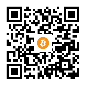 bitcoin:1MZj5TSQsiqCia2ToBCTXXDPy8G2JUcPDD black Bitcoin QR code