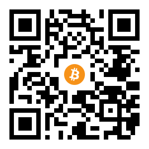 bitcoin:1MaTE9kXDC8F6aVhy8rKq5Nuf4h7nbdhqF black Bitcoin QR code