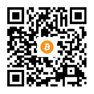 bitcoin:1Mb9aqCPhUd5Z1mdFYAE9wxmuL57BweMeF black Bitcoin QR code