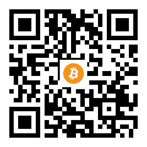 bitcoin:1MbEvz6UiFBGNZsvWrDiUhtdzMBSHUAged black Bitcoin QR code
