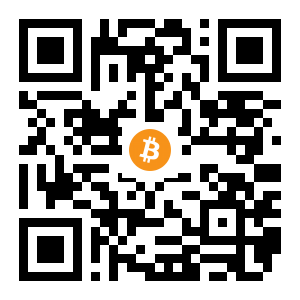 bitcoin:1McqnnrhhMC4QBTzJAsNC9vZxJrTDympNj black Bitcoin QR code