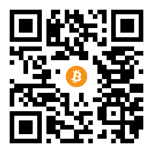 bitcoin:1MdFkb8w8s3zFEy3PWtWwca8o7Ap7989xC black Bitcoin QR code