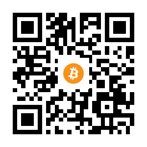 bitcoin:1MdQ1qwxv8cWoTiiUuA8UpqTWmWYagLPPQ black Bitcoin QR code