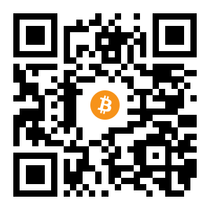 bitcoin:1Mdyo6647xwXYr58rdKE3NQaJLmVko8wi1 black Bitcoin QR code