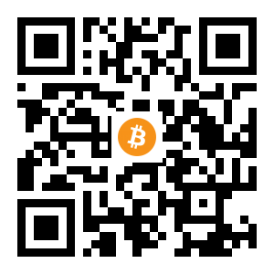 bitcoin:1MeokqiwaRe5EEXDiVjgns6dcK9iziNjup black Bitcoin QR code