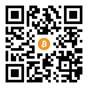 bitcoin:1MjA72BfDFCL8jZV7sCwDYsD5VAPdBvpjU black Bitcoin QR code