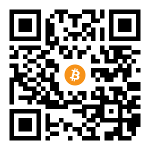 bitcoin:1MkMQnQ2Zh7qGWwNungq9ETq3JvNh7xhzE black Bitcoin QR code