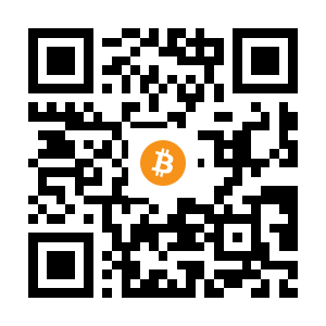 bitcoin:1Mm1KwHZAxrevqDQmjgWRitNUNVZ88kUTV black Bitcoin QR code