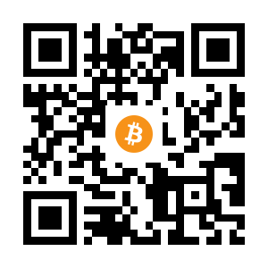 bitcoin:1MmHPoYebJQ2s1UieYo34j2zRZ4P4xPXEn black Bitcoin QR code