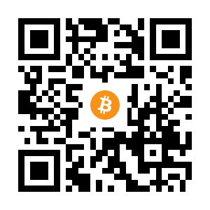 bitcoin:1Mo5SnbmTsDiu8UQJxtbfj3LyzyHKsypur black Bitcoin QR code