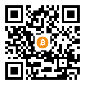 bitcoin:1MpLEdHWViC7AtELarowEVYX9PNJbkhBtu black Bitcoin QR code