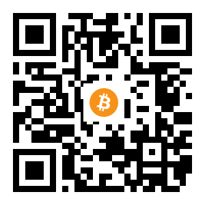 bitcoin:1MqWY22exHkoWLAHZKP7qaG1qsNHWkPodm black Bitcoin QR code