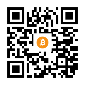 bitcoin:1MqgYXfsSAwraRSxBgiQnLCHugNVjJoJ2p black Bitcoin QR code