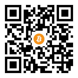 bitcoin:1MqpJspQKZ2rxt1e2GfxCyK8CiEeEjAk6G black Bitcoin QR code