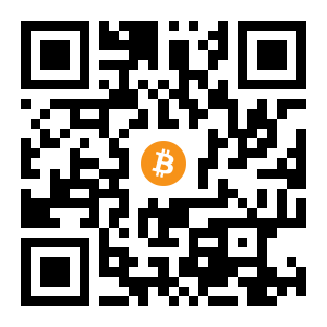 bitcoin:1MrXqbtXhVDCPn4Ymx1LHALFBdNHTyartb black Bitcoin QR code